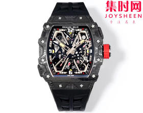 理查德米勒RM35-03系列 NTPT碳纤维壳 已发布5款产品 男士腕表 采用定制一体机 正面可看到摆轮摆动 纤薄壳套13.5mm