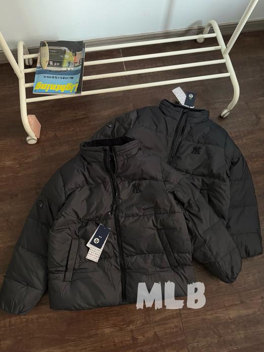 MLB 刺绣小logo立领羽绒服 男女同款 商品图2