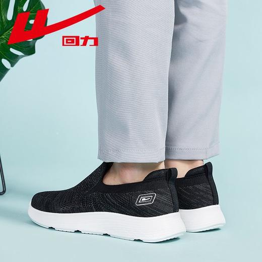 回力爸爸鞋男鞋2025秋季透气网面运动休闲鞋软底一脚蹬懒人鞋子男 商品图8