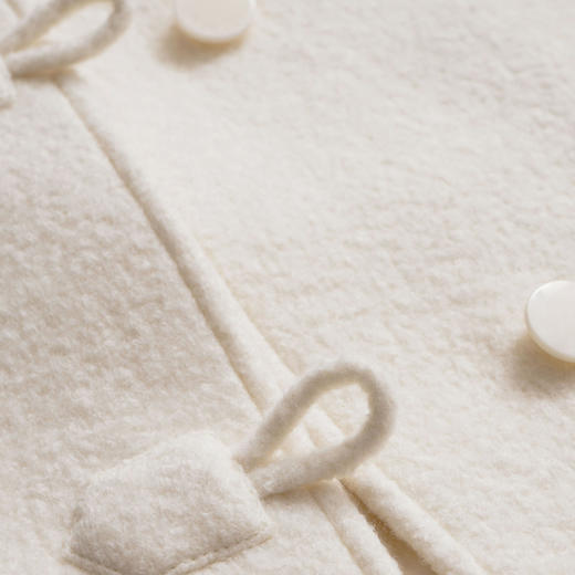 「自」全新升级【铂金会员514/天猫699/差价185】(12222)洛诗琳进口绵羊毛外套2025秋冬宽松圈圈摇粒绒新中式短外套 商品图3