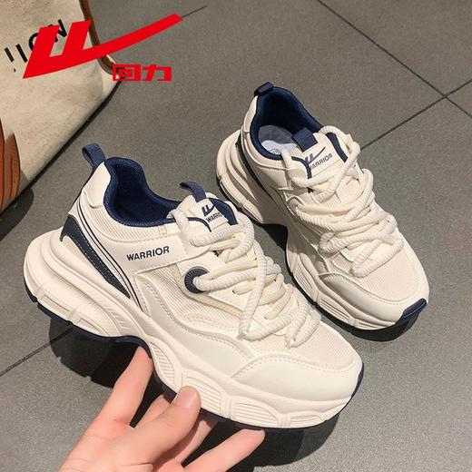 回力女鞋2025新款秋冬运动鞋女款潮流百搭休闲鞋子女厚底老爹鞋女 商品图7