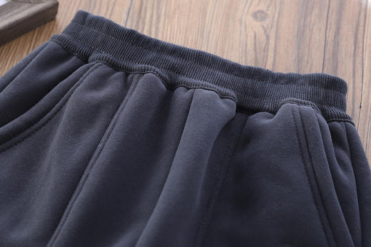 110-170冬款加厚北极绒刺绣运动裤 尺码 商品图5