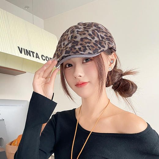 喵小仟秋冬麂皮帽子合集 复古又时髦 多款可选 商品图8