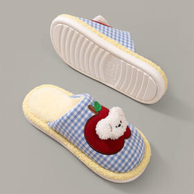 可爱趣味苹果狗女款棉拖女款棉拖-纪念日百货门店同款 164693536