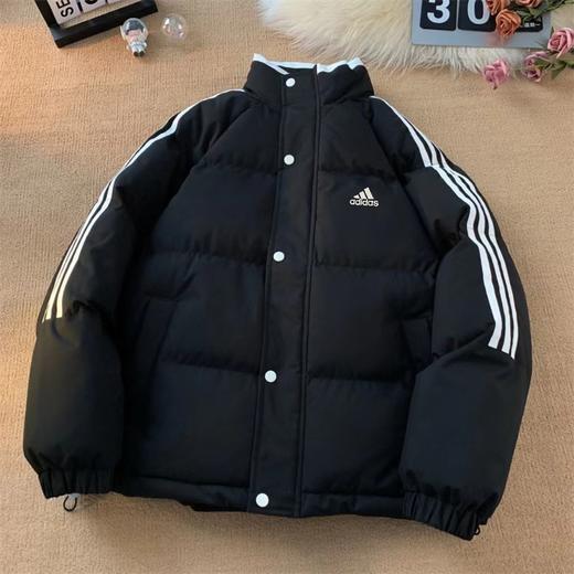 D112911三叶草情侣装秋冬款外套新款宽松羽绒棉服 商品图4