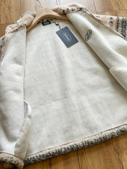 the bar*费尔岛复古提花羊羔毛外套 商品图13