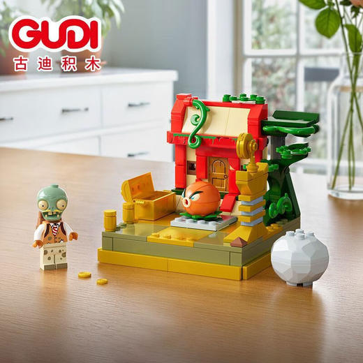 2025正版植物大战僵尸人仔积木盲盒颗粒儿童男孩益智拼装摆件玩具第五六弹（盲盒随机款） 商品图2