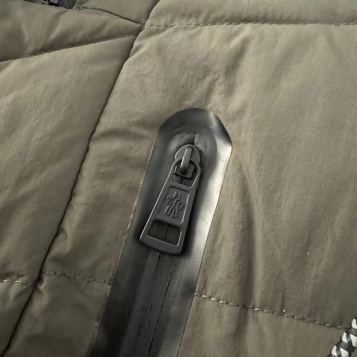 D112925联名款防水尼龙缝线连帽羽绒服外套男女同款 商品图12