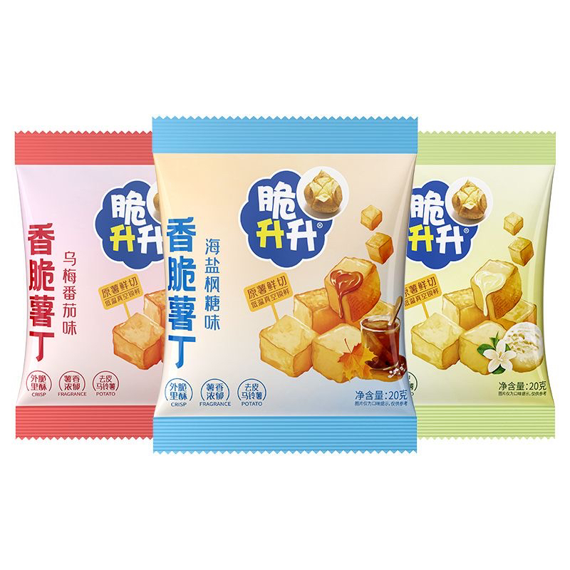 脆升升新品薯丁20克