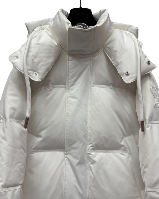 中性款爱心logo连帽羽绒服ba 商品图2