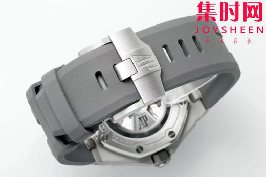 全新升级V2版本 震撼发布 AP爱彼 IPF皇家橡树离岸型系列 快拆功能潜水表—皇家橡树15720ST 水泥灰 男士腕表 商品图8