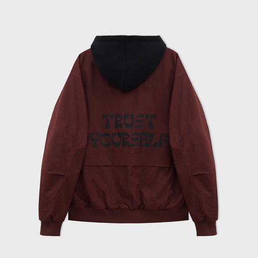 【新品上新】HX 冬季短款带帽棉服C112540013101 商品图5