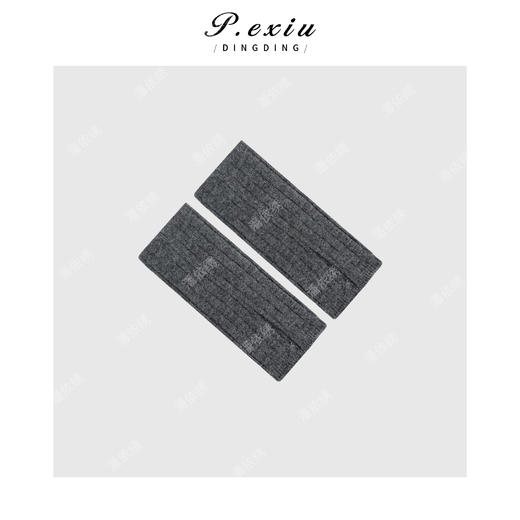 PanYiXiu/潘依绣竖条显瘦堆堆袜保暖软糯叠穿针织袜套CF2541 商品图3