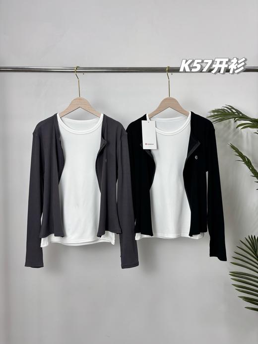 1包2件装，lululemon 2025秋冬新款加绒假两件式开衫上衣 商品图3