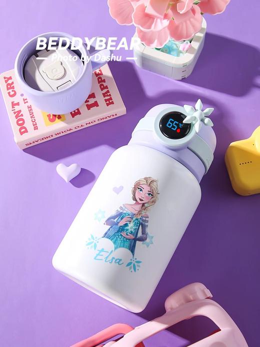 D112933圈圈艾莎数显316不锈钢学生水杯保温杯 商品图3