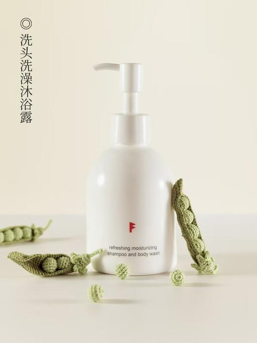 【5F】小红旗清爽滋润洗发沐浴乳 商品图0