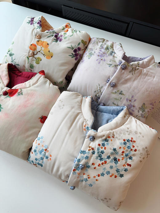 加厚双面穿雅致花色国风棉服 商品图14
