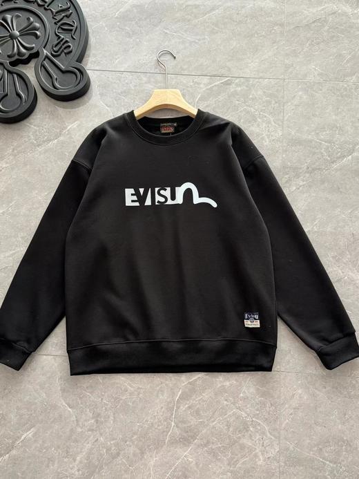 D112930商标海鸥印花银狐绒圆领套头卫衣 商品图5