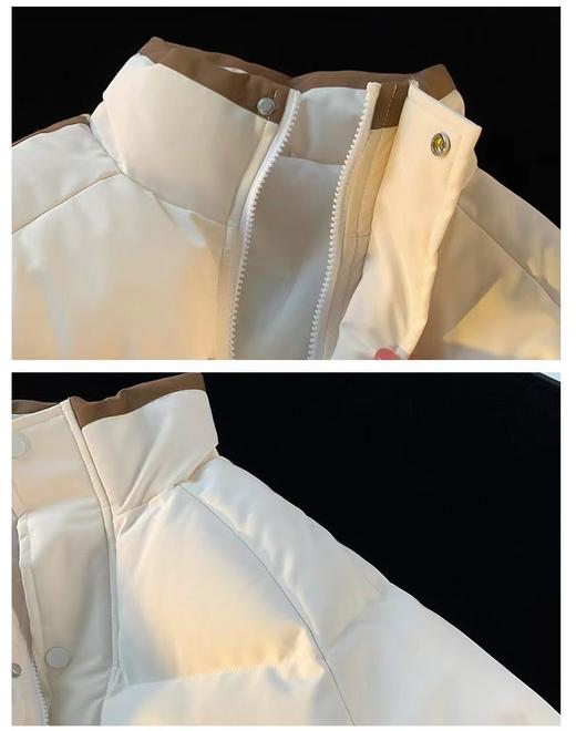 D112911三叶草情侣装秋冬款外套新款宽松羽绒棉服 商品图9