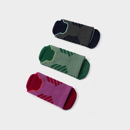 Taketop 上风 男女款羊毛重装高筒徒步袜2双装35%美丽奴羊毛7A抗菌144针一体织 商品图2