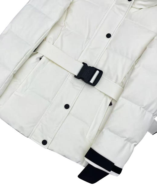 女款腰带滑雪服连帽羽绒服ba018 商品图2