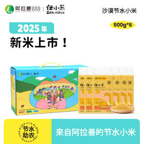 【6米礼盒】任小米十周年限定版2025年当季新小米6斤粮食农家真空包装沙漠节水粥杂粮