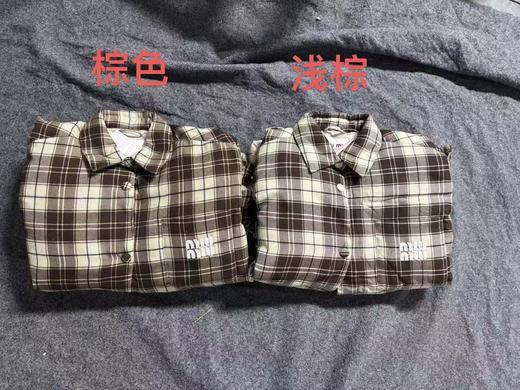 缪家格子衬衫新款百搭休闲舒适 商品图5