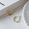 复古金色耳环女轻奢耳饰品耳钉独特高级感耳圈耳圈-纪念日百货门店同款167296923 商品缩略图1