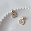 简约优雅金色几何气质耳饰-纪念日百货门店同款163966862 商品缩略图3