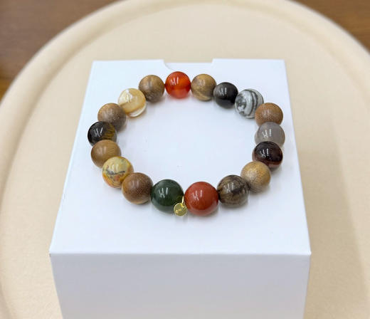 子休沉香阴阳平衡刚柔并济多宝手串 商品图14