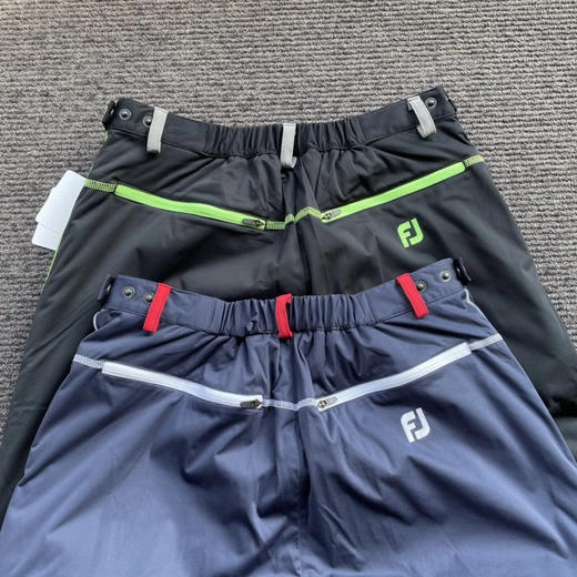 日单正品FJ秋冬款 男士高尔夫长裤，棉裤。防泼水防风保暖，红蓝L，黑绿M L 各一件
M 腰围76，L 腰围80 商品图7