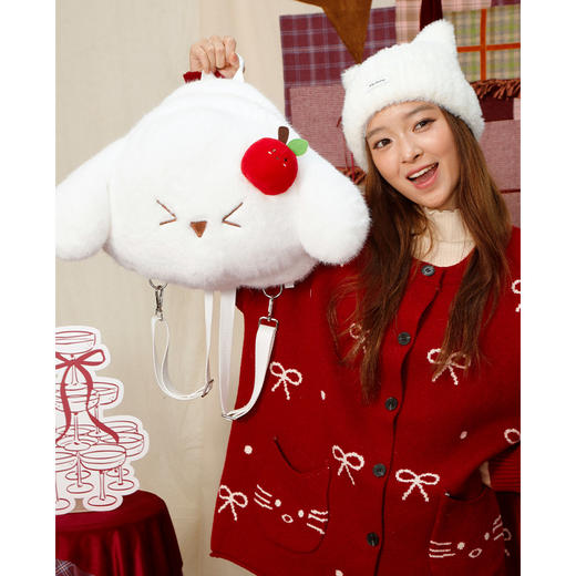 可爱卷毛小狗50cm毛绒公仔大头包-纪念日百货门店同款167543550 商品图2