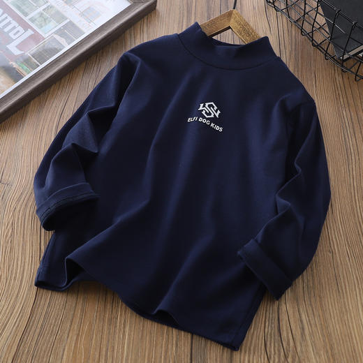 110-170秋冬弹力棉质打底衫 商品图4