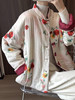 加厚双面穿雅致花色国风棉服 商品缩略图5
