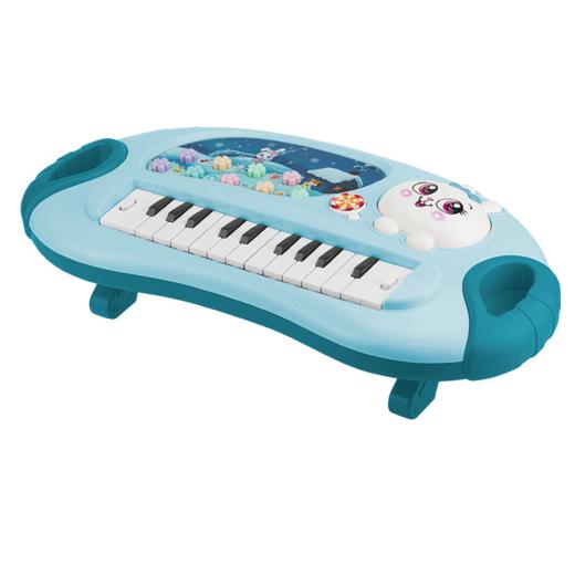 婴侍卫多功能趣味电子琴 2025 粉/蓝随机发货 商品图1