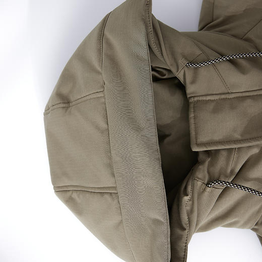 HX 冬季长款带帽羽绒服高支高密蓄热锁温90绒S100444309101/02/03 商品图5