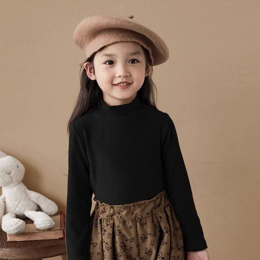 【GZ】无忧购39元2件男女童打底衫秋冬季德绒半高领洋气内搭长袖t恤（截单后3-5天发货) 商品图5