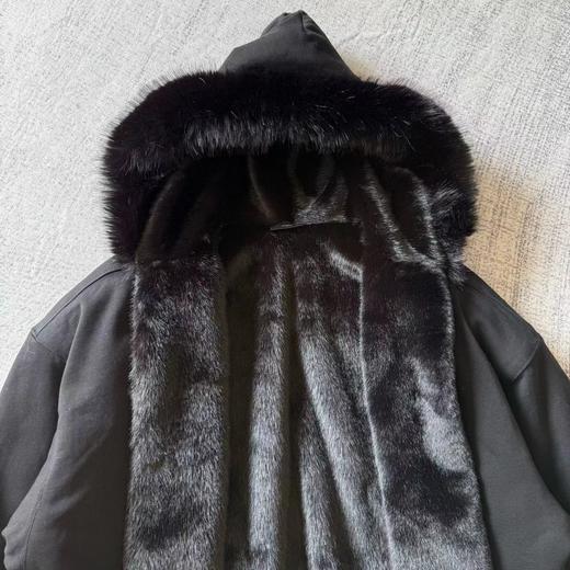 D112909冬季SKIWEAR系列 长袖拉链毛领连帽衫卫衣女款 商品图5