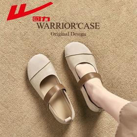 回力女鞋小皮鞋2025新款秋季复古玛丽珍平底浅口单鞋软底乐福鞋女