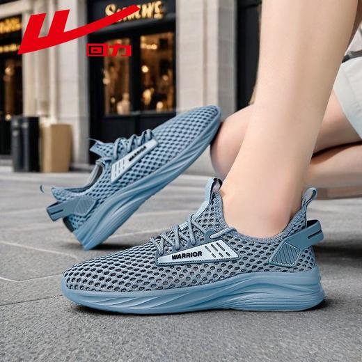 回力夏季镂空网面鞋男款大网孔透气轻便跑步鞋薄款休闲运动鞋子男 商品图6