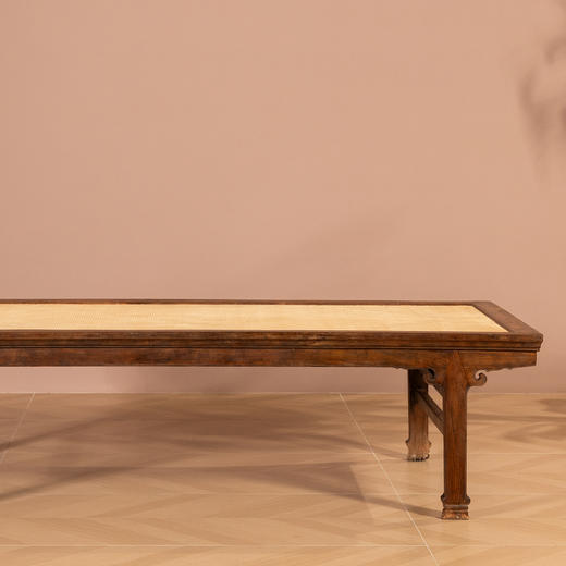 清早期	黄花梨插肩榫如意云纹案形榻 商品图3