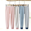 110-170 秋冬纯棉彩条款秋裤内搭裤睡裤 商品缩略图0