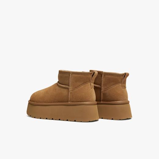 【云粉节】BF楼百思图25冬新款加绒厚底勃肯雪地靴棉鞋女毛毛鞋短靴L8228DD5 吊牌价899.现价450 商品图6