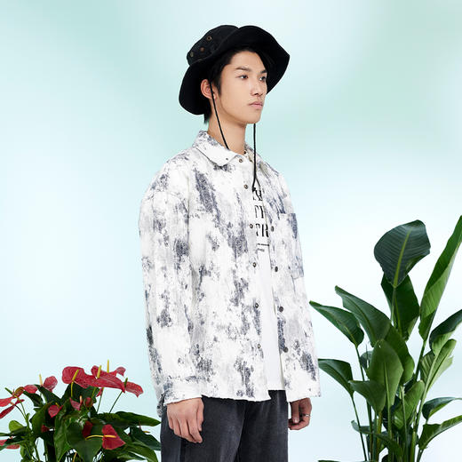 【新品上新】HX 春秋季衬衫式茄克衫外套Z105510008101 商品图2