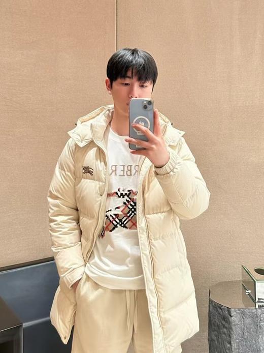 D112920情侣款高奢长款蓬松中性剪裁羽绒服男女同款 商品图1