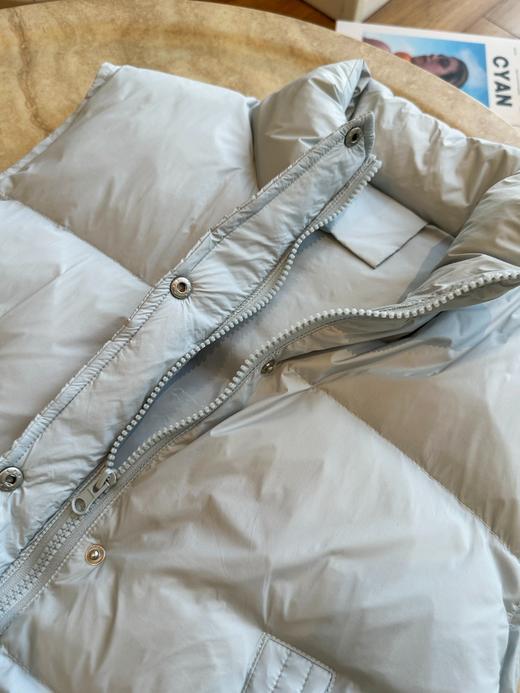 冬季新款简约立领保暖蓬松羽绒马甲 商品图14