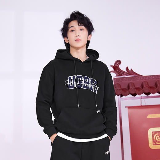 HX 冬季带帽卫衣情侣同款奥粒绒保暖C106440110101/02 商品图0