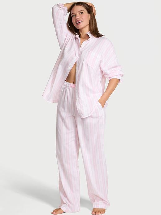 6折！VS维秘衬衫款长袖睡衣套装 商品图8