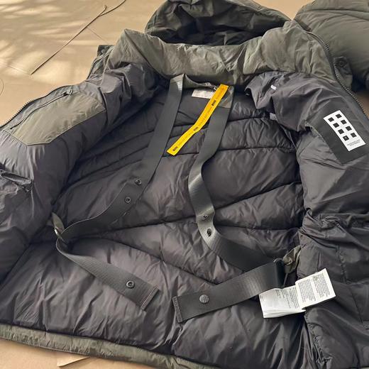 D112925联名款防水尼龙缝线连帽羽绒服外套男女同款 商品图7