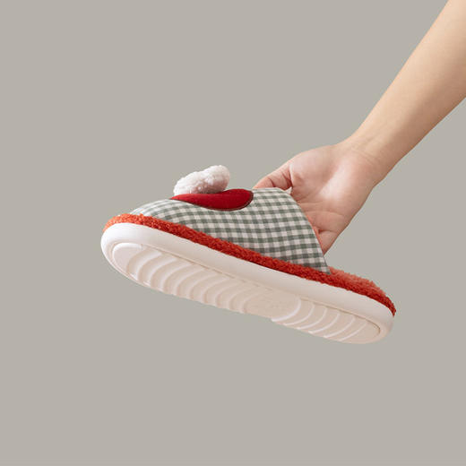 可爱趣味苹果狗女款棉拖女款棉拖-纪念日百货门店同款 164693536 商品图2